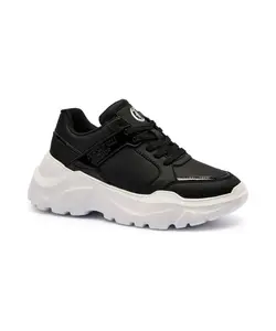 Кожаные кроссовки Just Cavalli, черный