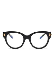 TOM FORD Eyewear очки в круглой оправе, черный