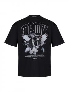 Trueprodigy Рубашка оверсайз Yuki черного цвета