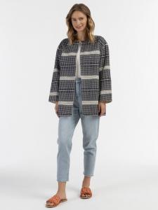 Тканое полупальто Izia, белый