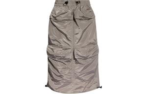 O-Windy юбка-карго DIESEL, серый