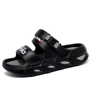 NANJIREN Мужские пляжные сандалии Black/Blue - Black, цвет Black