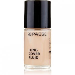 Paese Cosmetics Тональный крем-флюид с длинным покрытием 01 Светло-бежевый 30 мл