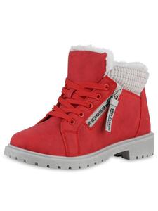 Ботильоны VAN HILL Worker Boots Samantha, красный