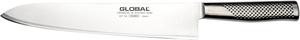 Global 28 см кованый тяжелый шеф-нож, японская нержавеющая сталь, лезвие бритвенной остроты, произведено в Японии, GF-34, серебряный