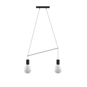 Подвесной светильник Lumicom Kelly, 12x6x12 см, черный