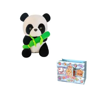 Плюшевая кукла Bamboo Hug Panda, высота 25см/30см/40см/55см/65см MORTEN SOLUM, белый