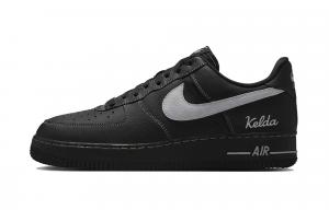 Nike Air Force 1 LV8 классические и универсальные низкие кроссовки для скейтбординга Unisex Black