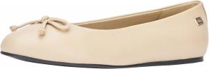 Женские кожаные балетки Tommy Hilfiger Essential Fw0fw07768, Beige White Clay