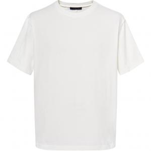 Новые квартальные продукты LV T-shirt Men Louis Vuitton, белый