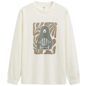 Футболка мужская осень-зима GAP, белый