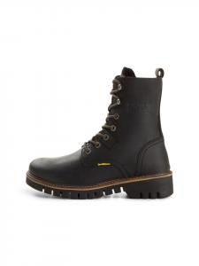 Ботильоны из натуральной кожи черного цвета Camel Active