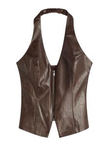 Блуза Bershka, Brown