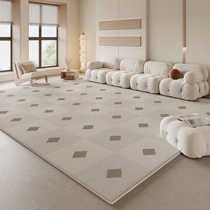 Budis Ковер 140х200 см для гостиной/спальни, из искусственной шерсти, в современном минималистичном клетчатом стиле Venus 11