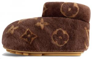 Ботинки мужские Louis Vuitton Footprint зимние, коричневый