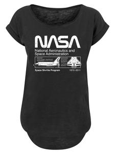 Футболка NASA Classic Space Shuttle Black черного цвета F4NT4STIC