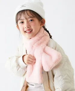 Пушистый шарф/снуд из искусственного меха для зимнего ношения (осень-зима 2025) Devirock, цвет Pink