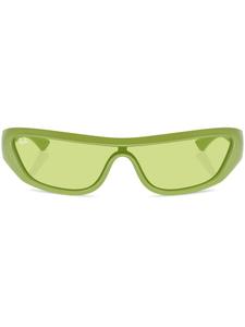 Солнцезащитные очки Emy Bio-Based в прямоугольной оправе Ray-Ban, зеленый