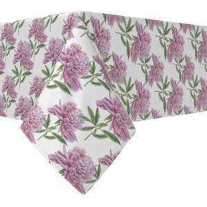 Прямоугольная скатерть, 100 % хлопок, 52х84 дюйма, цветочный 194