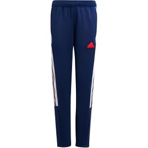 Детские вязаные спортивные штаны Adidas, темно-синий