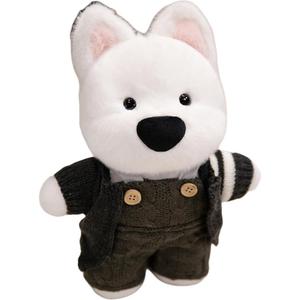 Плюшевая кукла щенка вест хайленд уайт терьера высотой 28см YUEZHILIAN