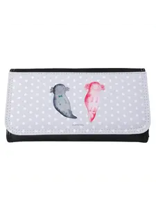 Кошелек Mr. & Mrs. Panda, серый пастельный