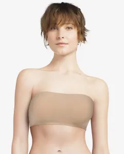 Бюстгальтер-бандо без бретелек с набивкой SoftStretch с эффектом второй кожи Chantelle, цвет Nude