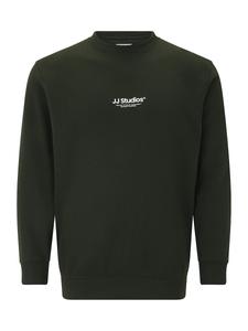 Толстовка Jack & Jones Plus JJESOHO, темно-зеленый