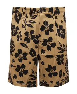 Бермудские шорты синего цвета, модель p23ec1m Paolo Pecora, бежевый