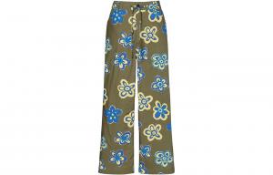 Marni Marni Co-Branding Повседневные брюки унисекс Thyme Uniqlo, цвет Thyme