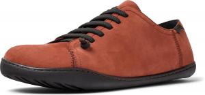 Мужские модные кроссовки Camper Peu - ультракомфортные кожаные туфли для мужчин с удобной стелькой и дышащей подкладкой, естественная форма стопы, красный