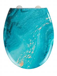 Wenko Аксессуары для туалета в цветах бирюзовый, аква, голубой циан
