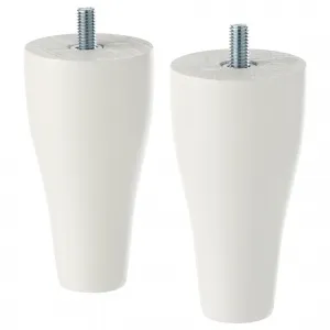 Ножка, белая, 10 см, KABBARP IKEA