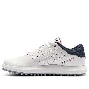 Кроссовки draw sport spikeless running shoes wide e white Under Armour, белый