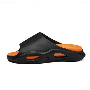 Тапочки-слайды мужские, устойчивые к истиранию ZAMST, Black Orange