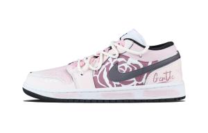 Jordan Низкие кроссовки для скейтбординга Air 1 Rose Shadow Scent, унисекс, розовые