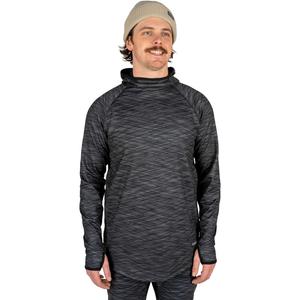 Мужская толстовка Summit Base Layer Blackstrap, Hatched Charcoal