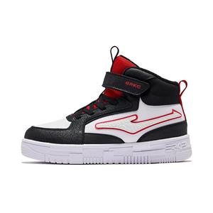 ERKE KIDS Детские скейтерские кроссовки Elk White/True Black/Crimson Red Kids'