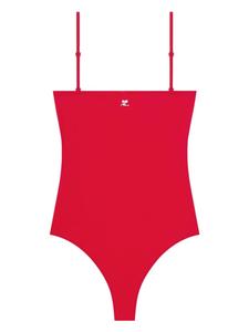 Courrèges купальник Heritage, красный