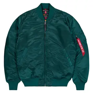Куртка Alpha Industries MA-1 VF 59 Long, зеленый