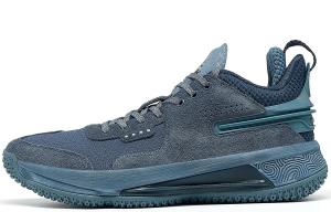 Баскетбольные кроссовки Flash 4 мужские с низким верхом фото синие Peak