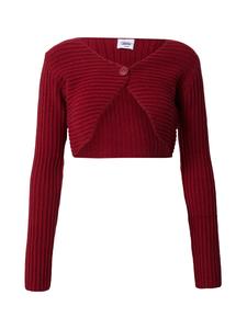 Вязаный кардиган Bella x ABOUT YOU Knit Cardigan Lauren, темно-красный