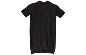 Платье женское Hermes с резинкой черный