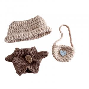 Совместимо с Labubu поколения 1, 2, 3 одежда для кукол свитер и комбинезон J&TOO