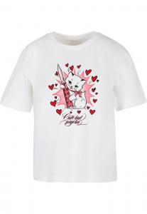 Рубашка Miss Tee Psycho Kitty, белый