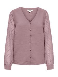 ONLY Блуза 'ONLRHODES METTE' в цвете Mauve