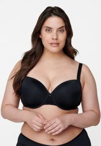 Бюстгальтер Devoted By Zizzi GEPOLSTERTER MIT-RÜCKEN, Black