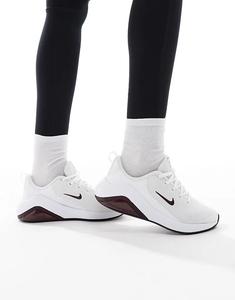 Кроссовки Nike Training Air Zoom Bella 7 белого и бордового цветов