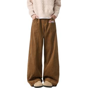 Повседневные брюки Unisex Moderate Straight Fit WARRIOR, коричневый (diy badge)