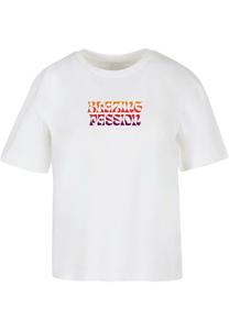 Футболка с принтом BLAZING PASSION Mister Tee, белый